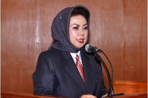 Bupati Kuningan Hj Utje CH Suganda 